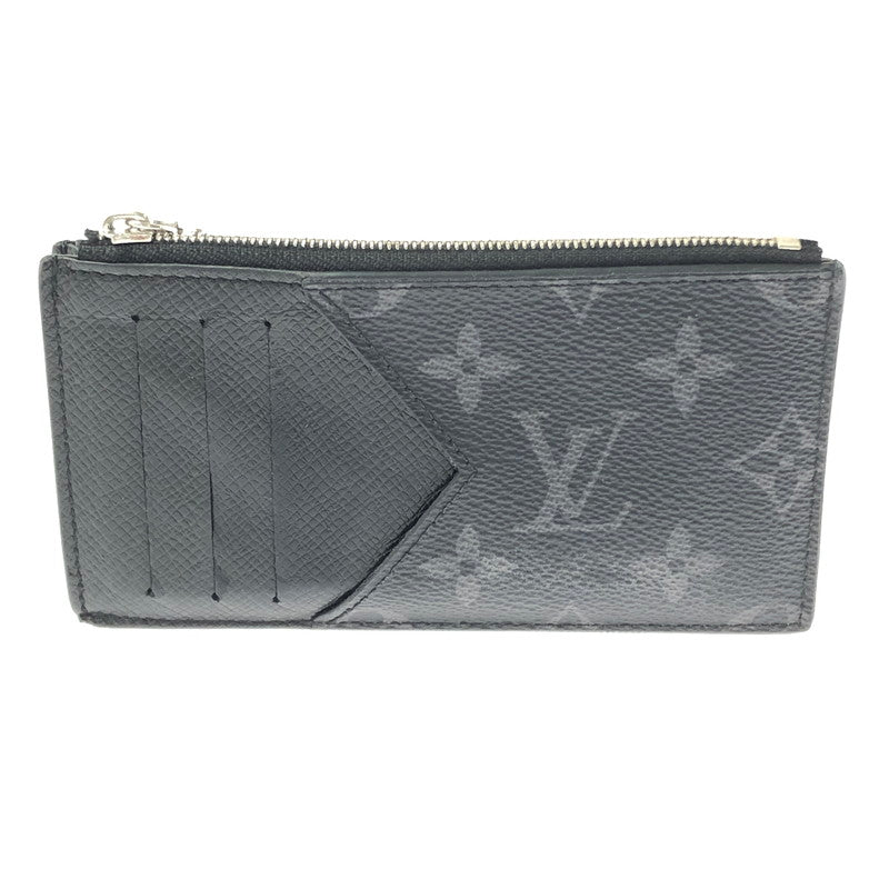 【中古品】【メンズ】 LOUIS VUITTON ルイ・ヴィトン COIN CARD HOLDER TAIGARAMA M30271 コインカード･ホルダー タイガラマ アクセサリー 179-260618-rt-03-tagh カラー：ブラック 万代Net店