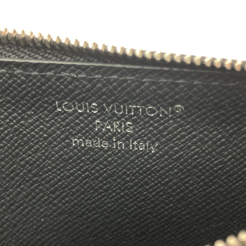 【中古品】【メンズ】 LOUIS VUITTON ルイ・ヴィトン COIN CARD HOLDER TAIGARAMA M30271 コインカード･ホルダー タイガラマ アクセサリー 179-260618-rt-03-tagh カラー：ブラック 万代Net店