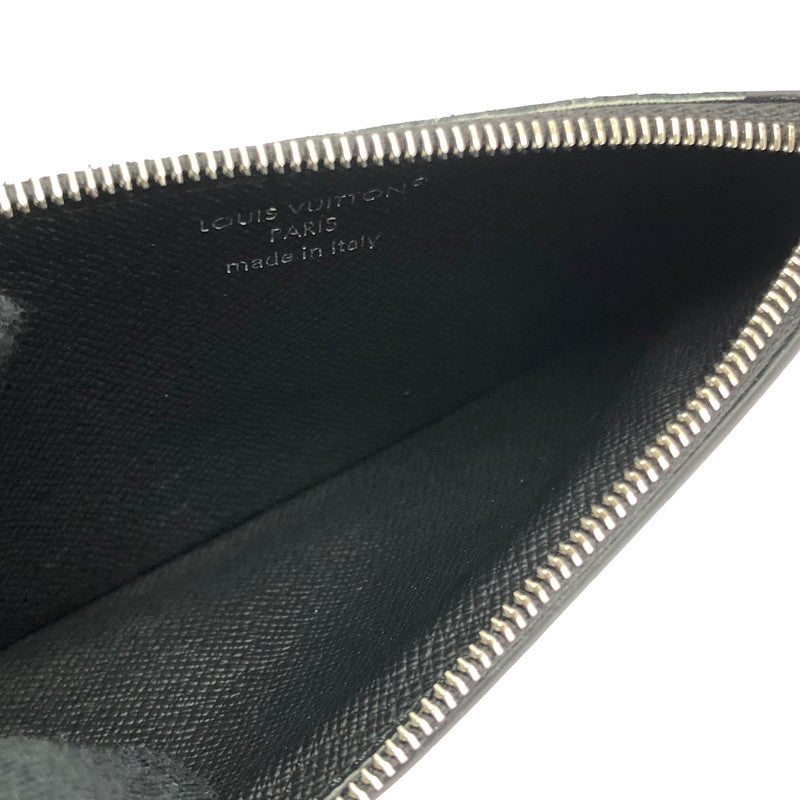 【中古品】【メンズ】 LOUIS VUITTON ルイ・ヴィトン COIN CARD HOLDER TAIGARAMA M30271 コインカード･ホルダー タイガラマ アクセサリー 179-260618-rt-03-tagh カラー：ブラック 万代Net店