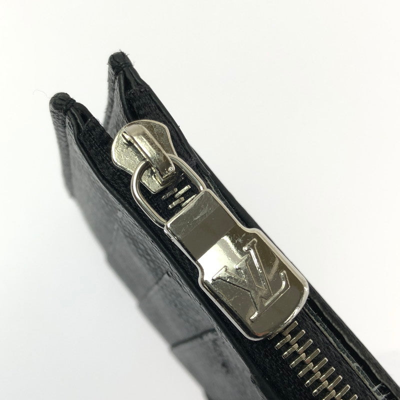 【中古品】【メンズ】 LOUIS VUITTON ルイ・ヴィトン COIN CARD HOLDER TAIGARAMA M30271 コインカード･ホルダー タイガラマ アクセサリー 179-260618-rt-03-tagh カラー：ブラック 万代Net店