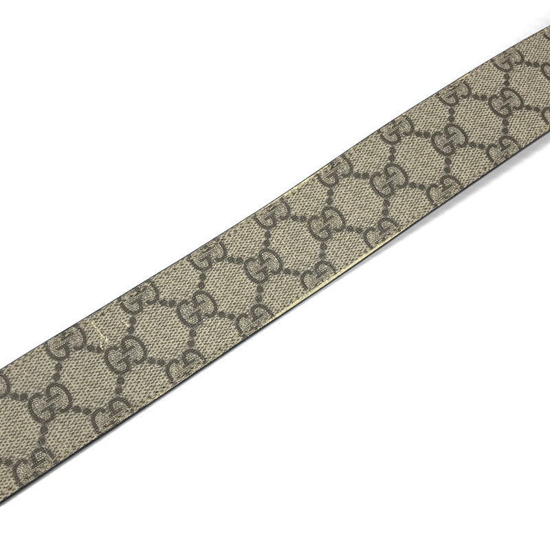 【現状渡し品】【メンズ】 GUCCI グッチ インターロッキングG バックル付き ベルト 411924 服飾小物 アクセサリー 182-260621-na-02-tagh カラー：ベージュ系 万代Net店