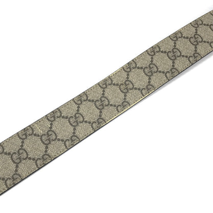 【現状渡し品】【メンズ】 GUCCI グッチ インターロッキングG バックル付き ベルト 411924 服飾小物 アクセサリー 182-260621-na-02-tagh カラー：ベージュ系 万代Net店