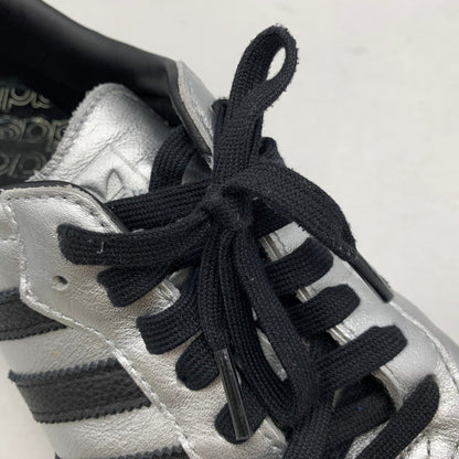 【中古品】【メンズ】 ADIDAS アディダス JI4218 WOMEN'S SAMBA OG ウィメンズ サンバ オージー スニーカー シューズ 靴 161-260625-ya-14-izu サイズ：27.5cm カラー：SILVER METALLIC CORE BLACK GUM 万代Net店