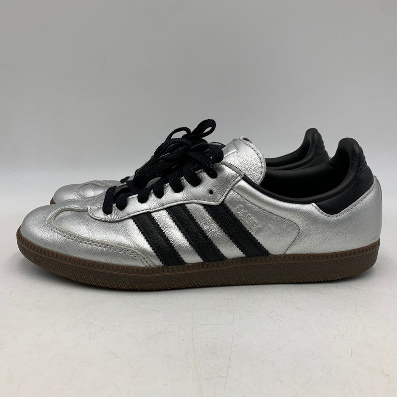 【中古品】【メンズ】 ADIDAS アディダス JI4218 WOMEN'S SAMBA OG ウィメンズ サンバ オージー スニーカー シューズ 靴 161-260625-ya-14-izu サイズ：27.5cm カラー：SILVER METALLIC CORE BLACK GUM 万代Net店