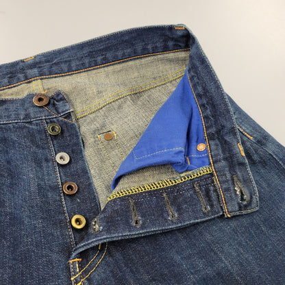 【中古品】【メンズ】 TED COMPANY テッドカンパニー HIP PAINT JEANS DEVIL 003 ヒップ ペイント ジーンズ デビル参号 デニムパンツ 156-260707-as-03-izu サイズ：32×34 カラー：インディゴ 万代Net店