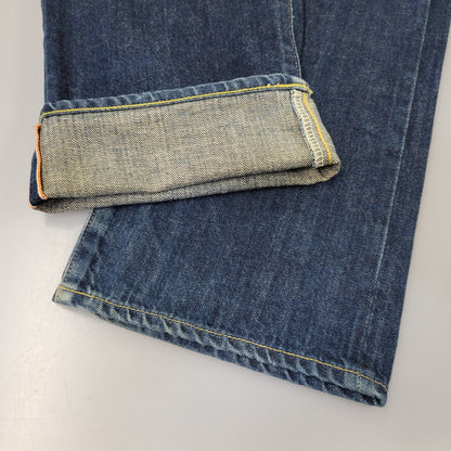 【中古品】【メンズ】 TED COMPANY テッドカンパニー HIP PAINT JEANS DEVIL 003 ヒップ ペイント ジーンズ デビル参号 デニムパンツ 156-260707-as-03-izu サイズ：32×34 カラー：インディゴ 万代Net店