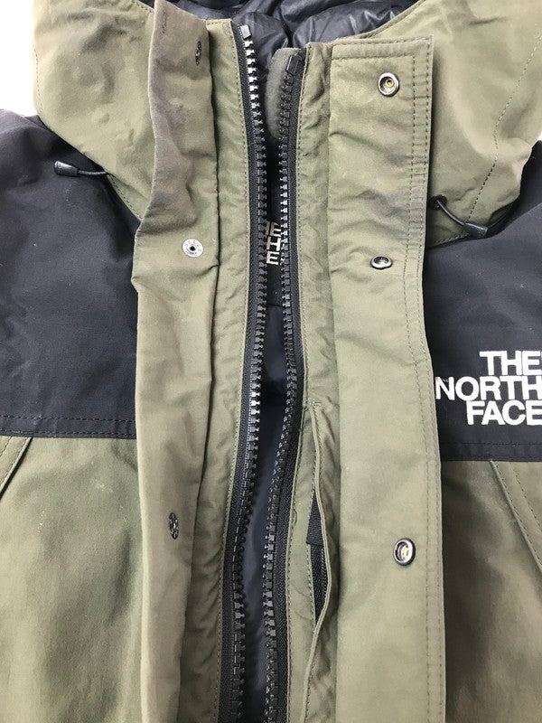 【現状渡し品】【メンズ】 THE NORTH FACE ザ・ノースフェイス MOUNTAIN DOWN JACKET ND92237 マウンテン ダウンジャケット アウター 144-260902-na-21-tagh サイズ：S カラー：ニュートープ 万代Net店