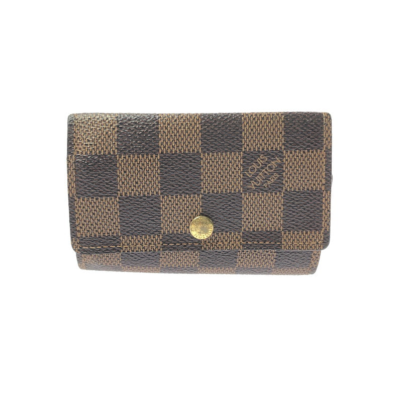 【中古品】【メンズ】 LOUISVUITTON ルイ・ヴィトン KEY CASE MULTICLES 6 DAMIER M62630 キーケース ミュルティクレ6 ダミエ 179-260618-rt-04-tagh カラー：ブラウン 万代Net店