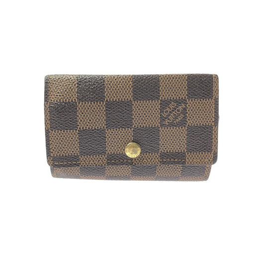 【中古品】【メンズ】 LOUISVUITTON ルイ・ヴィトン KEY CASE MULTICLES 6 DAMIER M62630 キーケース ミュルティクレ6 ダミエ 179-260618-rt-04-tagh カラー：ブラウン 万代Net店