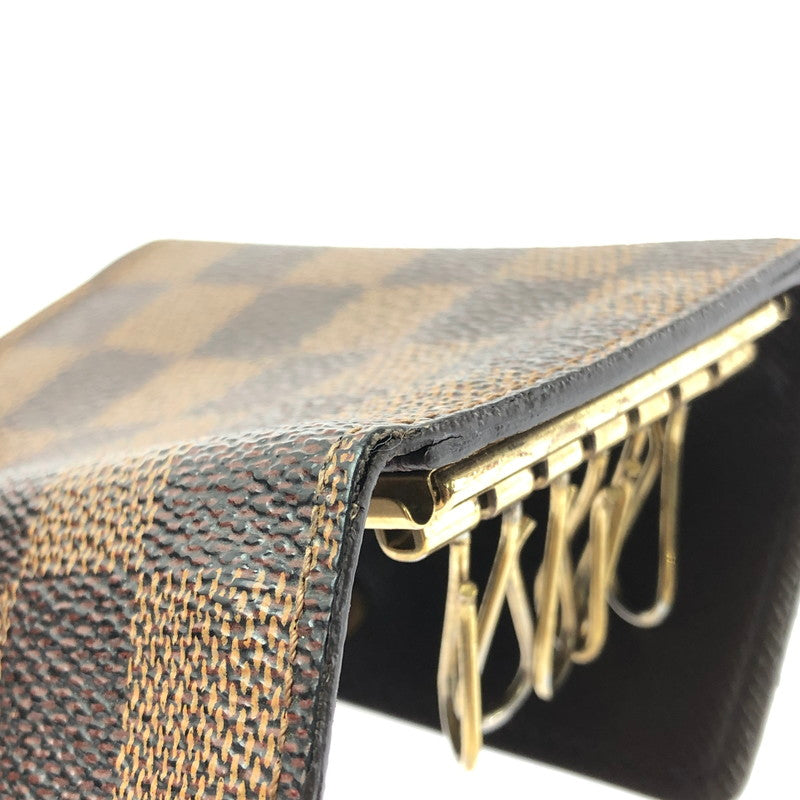 【中古品】【メンズ】 LOUISVUITTON ルイ・ヴィトン KEY CASE MULTICLES 6 DAMIER M62630 キーケース ミュルティクレ6 ダミエ 179-260618-rt-04-tagh カラー：ブラウン 万代Net店