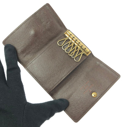 【中古品】【メンズ】 LOUISVUITTON ルイ・ヴィトン KEY CASE MULTICLES 6 DAMIER M62630 キーケース ミュルティクレ6 ダミエ 179-260618-rt-04-tagh カラー：ブラウン 万代Net店