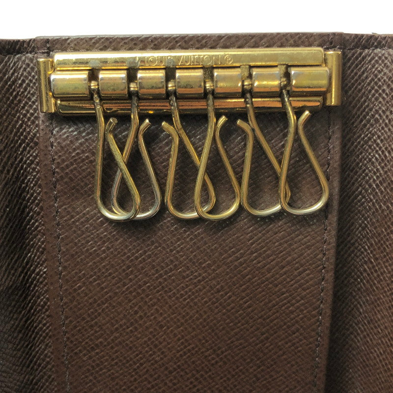 【中古品】【メンズ】 LOUISVUITTON ルイ・ヴィトン KEY CASE MULTICLES 6 DAMIER M62630 キーケース ミュルティクレ6 ダミエ 179-260618-rt-04-tagh カラー：ブラウン 万代Net店