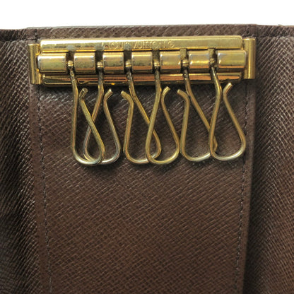 【中古品】【メンズ】 LOUISVUITTON ルイ・ヴィトン KEY CASE MULTICLES 6 DAMIER M62630 キーケース ミュルティクレ6 ダミエ 179-260618-rt-04-tagh カラー：ブラウン 万代Net店