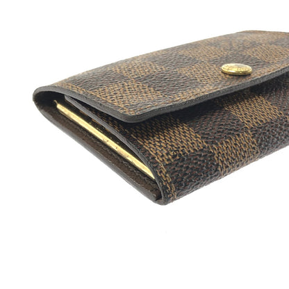【中古品】【メンズ】 LOUISVUITTON ルイ・ヴィトン KEY CASE MULTICLES 6 DAMIER M62630 キーケース ミュルティクレ6 ダミエ 179-260618-rt-04-tagh カラー：ブラウン 万代Net店