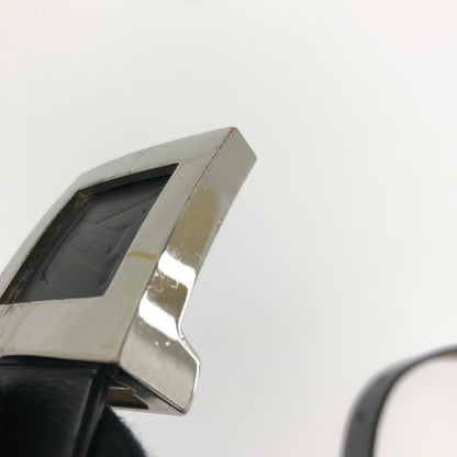 【中古品】【メンズ】 LOUIS VUITTON ルイ・ヴィトン CEINTURE LV STAMP BELT M6896V サンチュール LV スタンプ ベルト アクセサリー 179-260618-rt-06-tagh カラー：ブラック 万代Net店