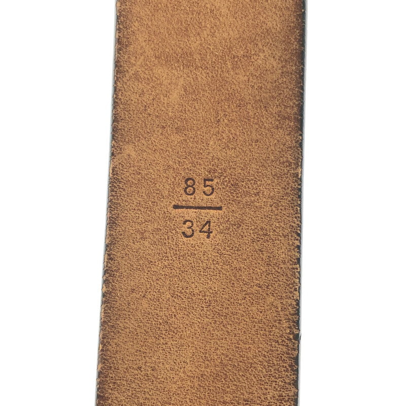 【中古品】【メンズ】 LOUIS VUITTON ルイ・ヴィトン CEINTURE LV STAMP BELT M6896V サンチュール LV スタンプ ベルト アクセサリー 179-260618-rt-06-tagh カラー：ブラック 万代Net店