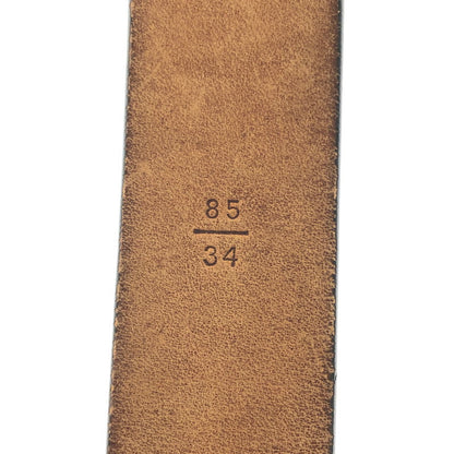 【中古品】【メンズ】 LOUIS VUITTON ルイ・ヴィトン CEINTURE LV STAMP BELT M6896V サンチュール LV スタンプ ベルト アクセサリー 179-260618-rt-06-tagh カラー：ブラック 万代Net店