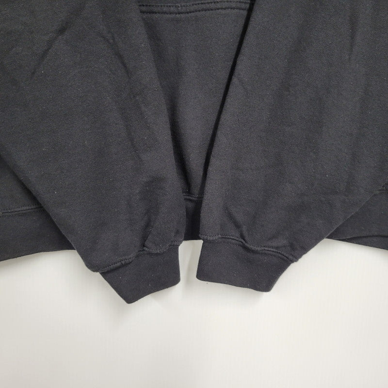 【中古品】【メンズ】 TRAVIS SCOTT CACTUS JACK トラヴィススコット カクタスジャック × MCDONALD'S マクドナルド APPLE PIE HOODIE アップルパイ フーディー パーカー 142-260617-kh-13-izu サイズ：XL カラー：ブラック 万代Net店