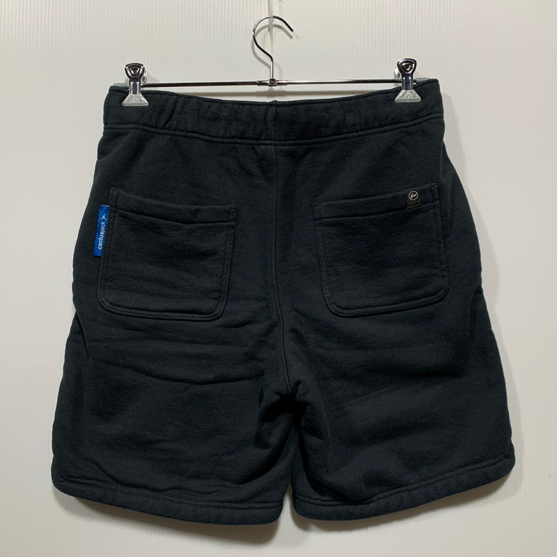 【中古品】【メンズ】 AIR JORDAN エアジョーダン × TRAVIS SCOTT トラヴィススコット × FRAGMENT フラグメント SWEAT SHORTS DJ0617-010 スウェット ショートパンツ 153-260628-as-14-izu サイズ：S カラー：ブラック 万代Net店