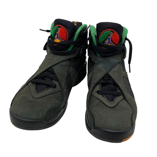 【中古品】【メンズ】 NIKE ナイキ AIR JORDAN 8 RETRO 305381-004 エアジョーダン 8 レトロ スニーカー シューズ 靴 160-260416-as-11-izu サイズ：26.5cm カラー：BLACK/LIGHT CONCORD-ALOE VERDE 万代Net店