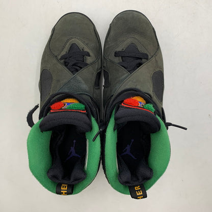 【中古品】【メンズ】 NIKE ナイキ AIR JORDAN 8 RETRO 305381-004 エアジョーダン 8 レトロ スニーカー シューズ 靴 160-260416-as-11-izu サイズ：26.5cm カラー：BLACK/LIGHT CONCORD-ALOE VERDE 万代Net店