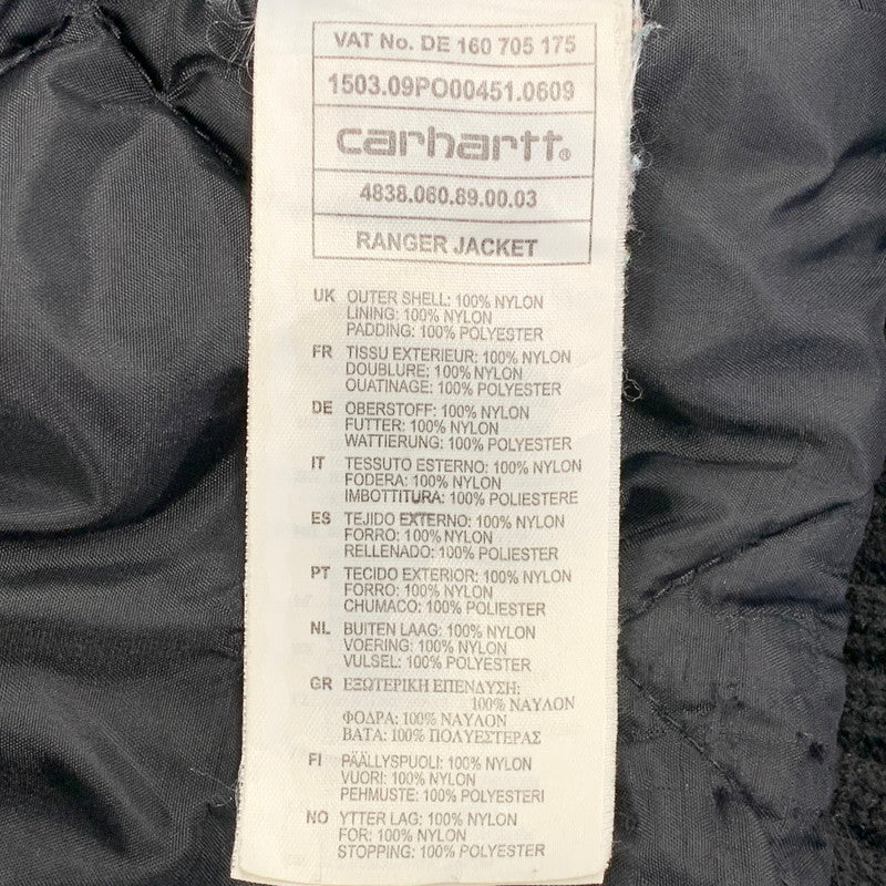 【中古品】【メンズ】 Carhartt カーハート JACKET DE 160 705 175 ジャケット アウター 146-260907-as-22-izu サイズ：XS カラー：ブラック 万代Net店