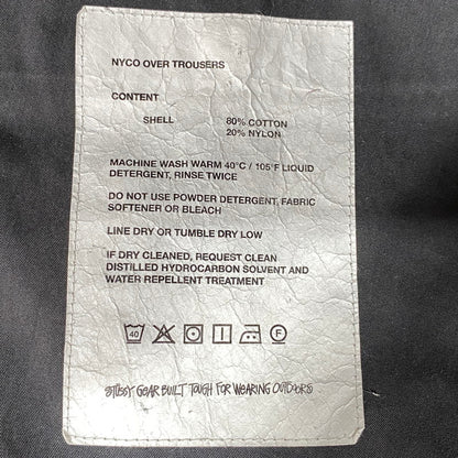 【中古品】【メンズ】 STUSSY ステューシー 116562 22AW NYCO OVER TROUSERS ナイコ オーバー トラウザーズ ズボン ボトムス 153-260626-ya-03-izu サイズ：M カラー：チャコール 万代Net店