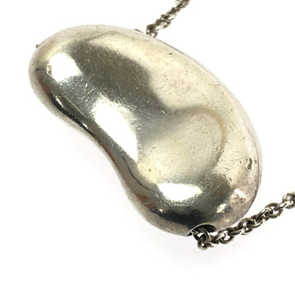 【中古品】【レディース】 TIFFANY&CO ティファニー SV925 BEAN DESIGN PENDANT NECKLACE ビーン デザイン ペンダント ネックレス アクセサリー 182-260701-na-17-tagh カラー：シルバー 万代Net店