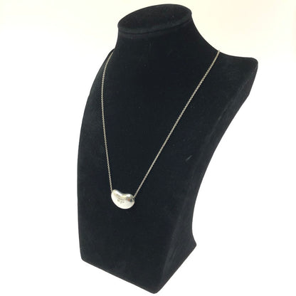 【中古品】【レディース】 TIFFANY&CO ティファニー SV925 BEAN DESIGN PENDANT NECKLACE ビーン デザイン ペンダント ネックレス アクセサリー 182-260701-na-17-tagh カラー：シルバー 万代Net店
