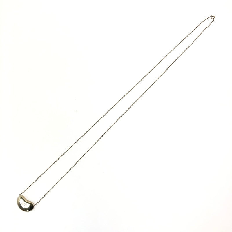 【中古品】【レディース】 TIFFANY&CO ティファニー SV925 BEAN DESIGN PENDANT NECKLACE ビーン デザイン ペンダント ネックレス アクセサリー 182-260701-na-17-tagh カラー：シルバー 万代Net店