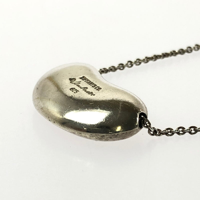 【中古品】【レディース】 TIFFANY&CO ティファニー SV925 BEAN DESIGN PENDANT NECKLACE ビーン デザイン ペンダント ネックレス アクセサリー 182-260701-na-17-tagh カラー：シルバー 万代Net店