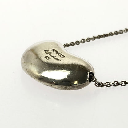 【中古品】【レディース】 TIFFANY&CO ティファニー SV925 BEAN DESIGN PENDANT NECKLACE ビーン デザイン ペンダント ネックレス アクセサリー 182-260701-na-17-tagh カラー：シルバー 万代Net店