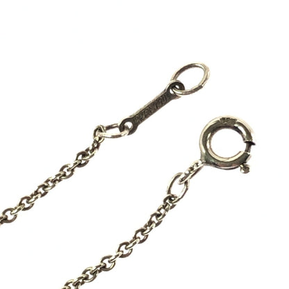 【中古品】【レディース】 TIFFANY&CO ティファニー SV925 BEAN DESIGN PENDANT NECKLACE ビーン デザイン ペンダント ネックレス アクセサリー 182-260701-na-17-tagh カラー：シルバー 万代Net店