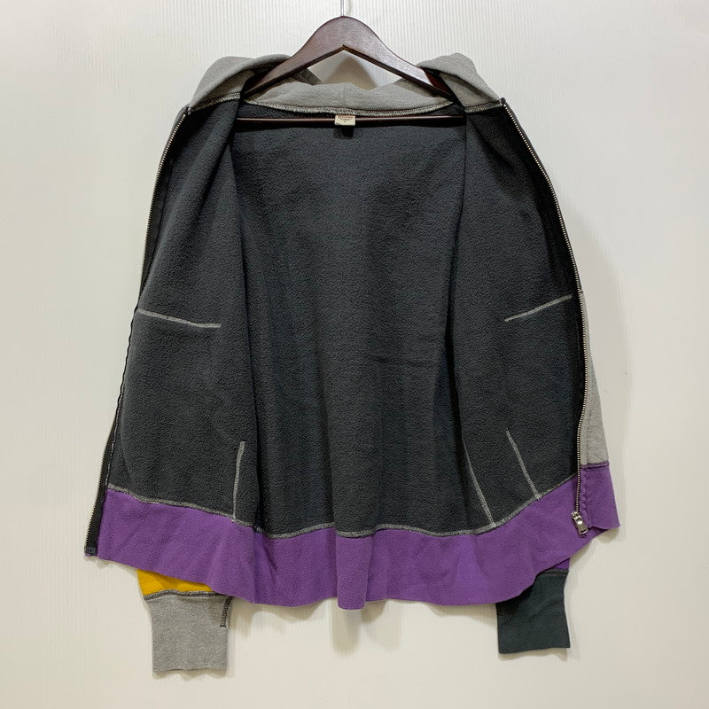 【中古品】【メンズ】 BARNS バーンズ フラットシーマーフルジップパーカー 長袖 145-260712-as-05-izu サイズ：S カラー：マルチカラー 万代Net店