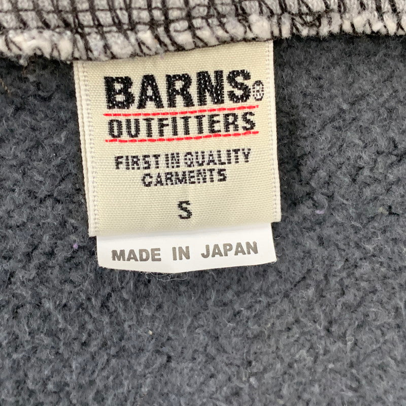 【中古品】【メンズ】 BARNS バーンズ フラットシーマーフルジップパーカー 長袖 145-260712-as-05-izu サイズ：S カラー：マルチカラー 万代Net店