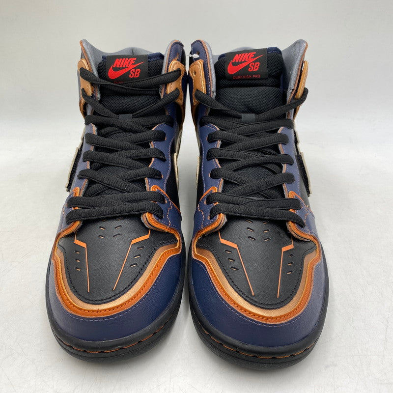 【中古美品】【メンズ】 NIKE × GUNDAM UNICORN ナイキ×ガンダム ユニコーン DH7717-400 DUNK HIGH PRO QS ダンク ハイ プロ クイックストライク スニーカー シューズ 靴 160-260520-cs-09-izu サイズ：28.5cm カラー：THUNDER BLUE/METALLIC GOLD 万代Net店