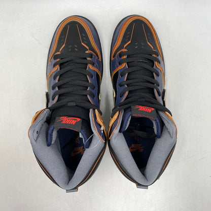 【中古美品】【メンズ】 NIKE × GUNDAM UNICORN ナイキ×ガンダム ユニコーン DH7717-400 DUNK HIGH PRO QS ダンク ハイ プロ クイックストライク スニーカー シューズ 靴 160-260520-cs-09-izu サイズ：28.5cm カラー：THUNDER BLUE/METALLIC GOLD 万代Net店