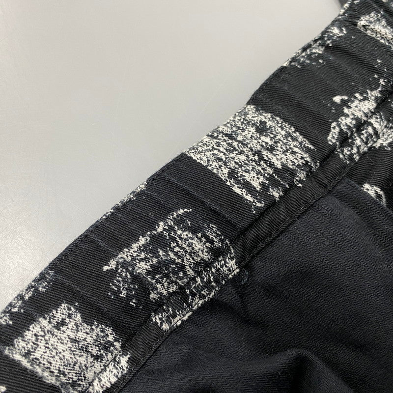 【中古品】【メンズ】 SUPREME シュプリーム BLOCK PRINT BELTED SHORT ブロック プリント ベルテッド ショーツ パンツ ボトムス 149-260616-kh-14-izu サイズ：32 カラー：ブラック 万代Net店
