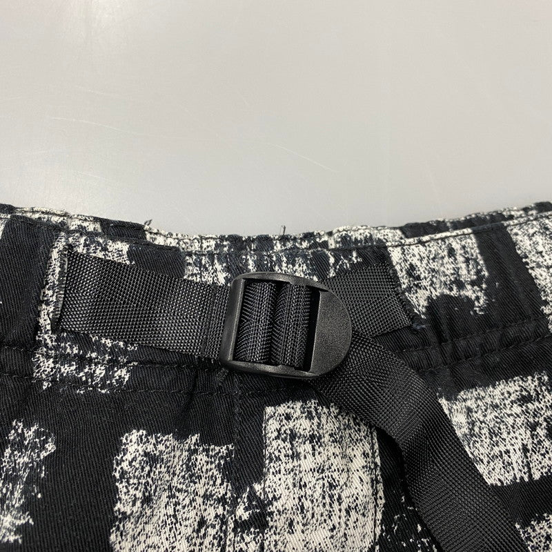 【中古品】【メンズ】 SUPREME シュプリーム BLOCK PRINT BELTED SHORT ブロック プリント ベルテッド ショーツ パンツ ボトムス 149-260616-kh-14-izu サイズ：32 カラー：ブラック 万代Net店