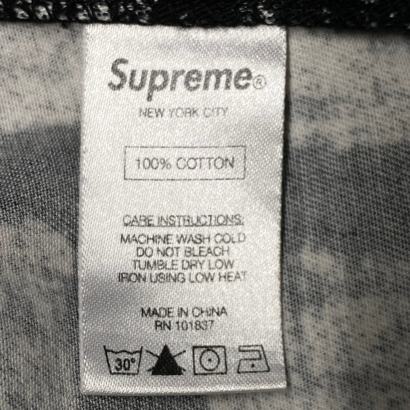 【中古品】【メンズ】 SUPREME シュプリーム BLOCK PRINT BELTED SHORT ブロック プリント ベルテッド ショーツ パンツ ボトムス 149-260616-kh-14-izu サイズ：32 カラー：ブラック 万代Net店