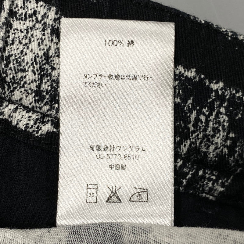 【中古品】【メンズ】 SUPREME シュプリーム BLOCK PRINT BELTED SHORT ブロック プリント ベルテッド ショーツ パンツ ボトムス 149-260616-kh-14-izu サイズ：32 カラー：ブラック 万代Net店