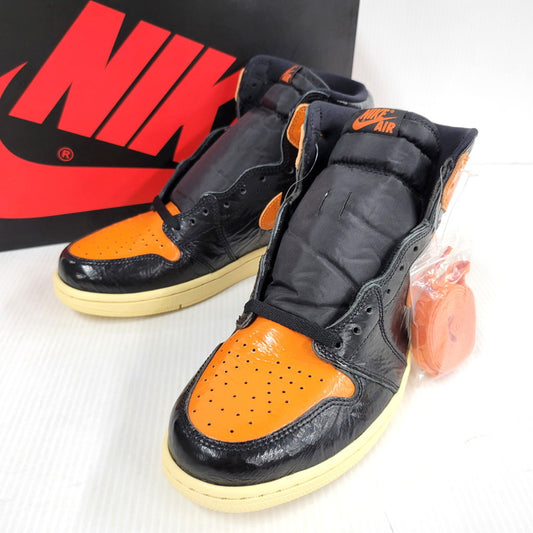 【中古美品】【メンズ】 NIKE ナイキ AIR JORDAN 1 RETRO HIGH OG 555088-028 エアジョーダン 1 レトロ ハイ OG スニーカー シューズ 靴 160-260519-as-09-izu サイズ：28cm カラー：BLACK/STARFISH-PALE VANILLA 万代Net店