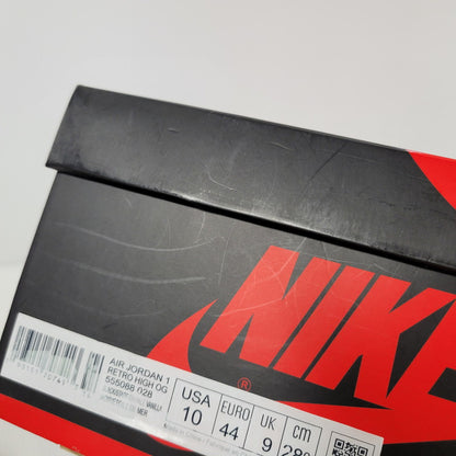 【中古美品】【メンズ】 NIKE ナイキ AIR JORDAN 1 RETRO HIGH OG 555088-028 エアジョーダン 1 レトロ ハイ OG スニーカー シューズ 靴 160-260519-as-09-izu サイズ：28cm カラー：BLACK/STARFISH-PALE VANILLA 万代Net店