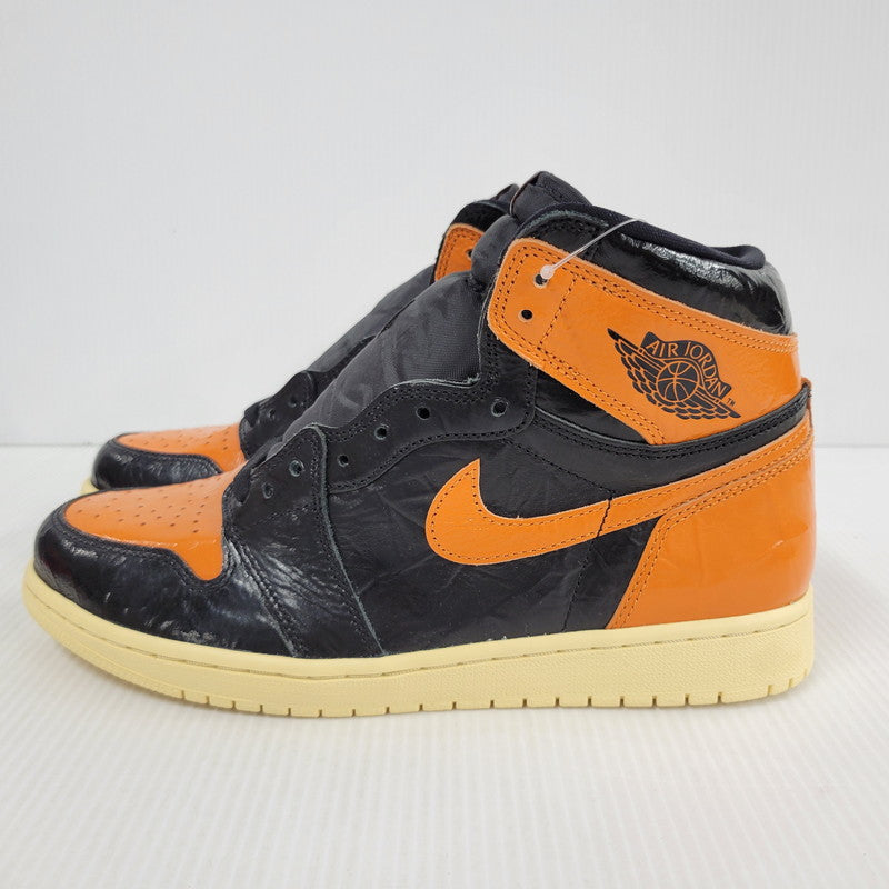 【中古美品】【メンズ】 NIKE ナイキ AIR JORDAN 1 RETRO HIGH OG 555088-028 エアジョーダン 1 レトロ ハイ OG スニーカー シューズ 靴 160-260519-as-09-izu サイズ：28cm カラー：BLACK/STARFISH-PALE VANILLA 万代Net店