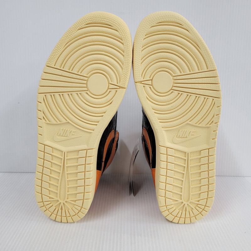 【中古美品】【メンズ】 NIKE ナイキ AIR JORDAN 1 RETRO HIGH OG 555088-028 エアジョーダン 1 レトロ ハイ OG スニーカー シューズ 靴 160-260519-as-09-izu サイズ：28cm カラー：BLACK/STARFISH-PALE VANILLA 万代Net店