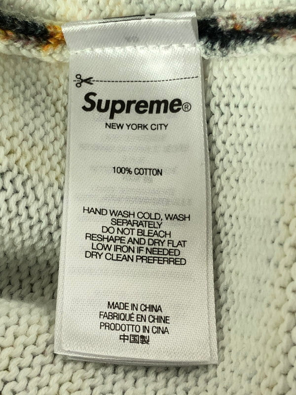 【中古品】【メンズ】 SUPREME シュプリーム 25FW DASH SNOW SWEATER ダッシュ スノー セーター トップス 149-260610-rt-12-tagh サイズ：L カラー：マルチカラー 万代Net店