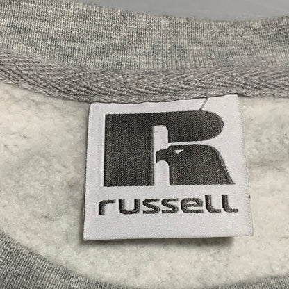 【中古品】【メンズ】 FARAH ファーラー × WAKE SAPPORO ウェイク × RUSSELL ATHLETIC ラッセルアスレティック BORDER CREWNECK SWEATSHIRT スウェットシャツ 142-260630-kh-13-izu サイズ：L カラー：グレー 万代Net店