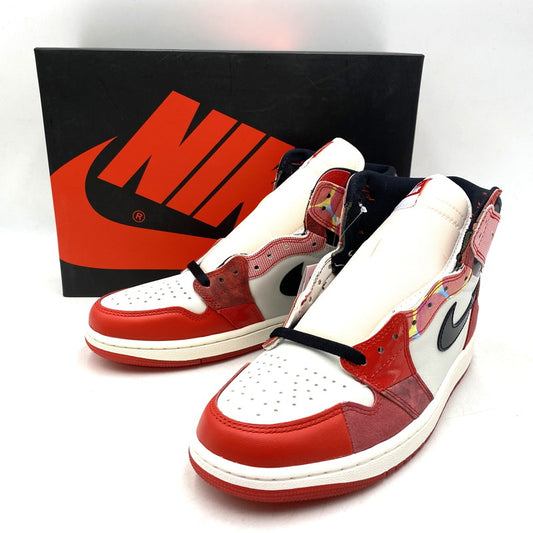 【中古美品】【メンズ】 NIKE × SPIDER-MAN ナイキ×スパイダーマン DV1748-601 AIR JORDAN 1 RETRO HIGH OG SP エア ジョーダン ワン レトロ ハイ オージー スニーカー シューズ 靴 160-260520-cs-07-izu サイズ：27cm カラー：UNIVERSITY RED/BLACK 万代Net店