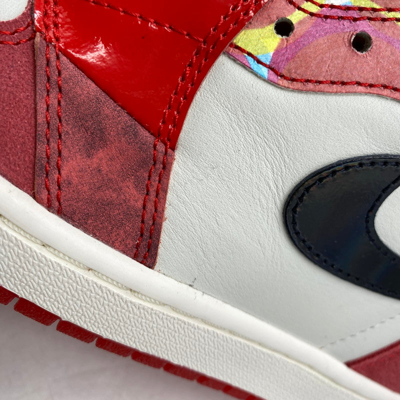 【中古美品】【メンズ】 NIKE × SPIDER-MAN ナイキ×スパイダーマン DV1748-601 AIR JORDAN 1 RETRO HIGH OG SP エア ジョーダン ワン レトロ ハイ オージー スニーカー シューズ 靴 160-260520-cs-07-izu サイズ：27cm カラー：UNIVERSITY RED/BLACK 万代Net店