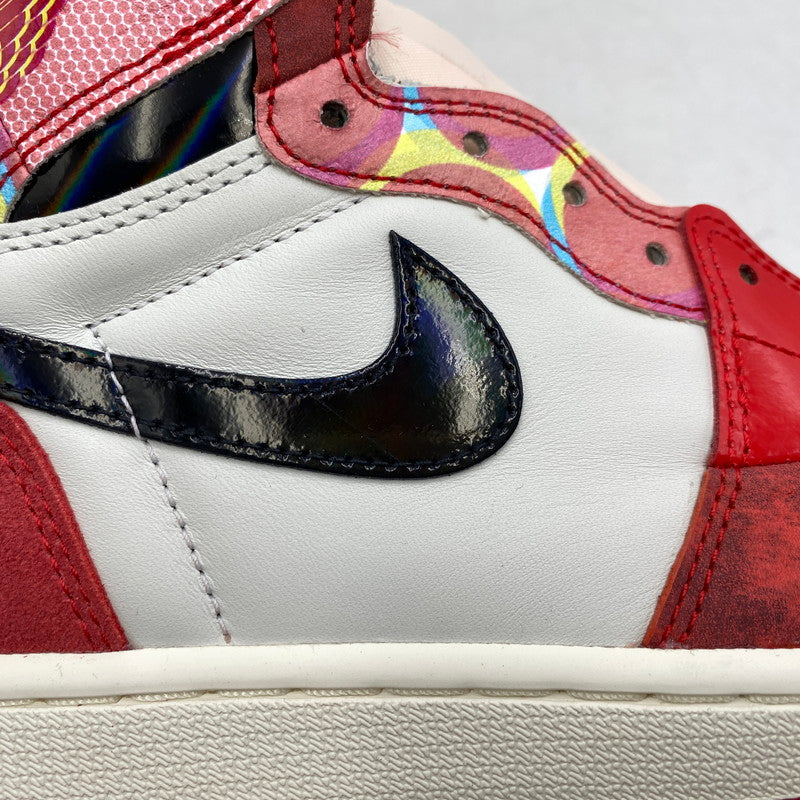 【中古美品】【メンズ】 NIKE × SPIDER-MAN ナイキ×スパイダーマン DV1748-601 AIR JORDAN 1 RETRO HIGH OG SP エア ジョーダン ワン レトロ ハイ オージー スニーカー シューズ 靴 160-260520-cs-07-izu サイズ：27cm カラー：UNIVERSITY RED/BLACK 万代Net店